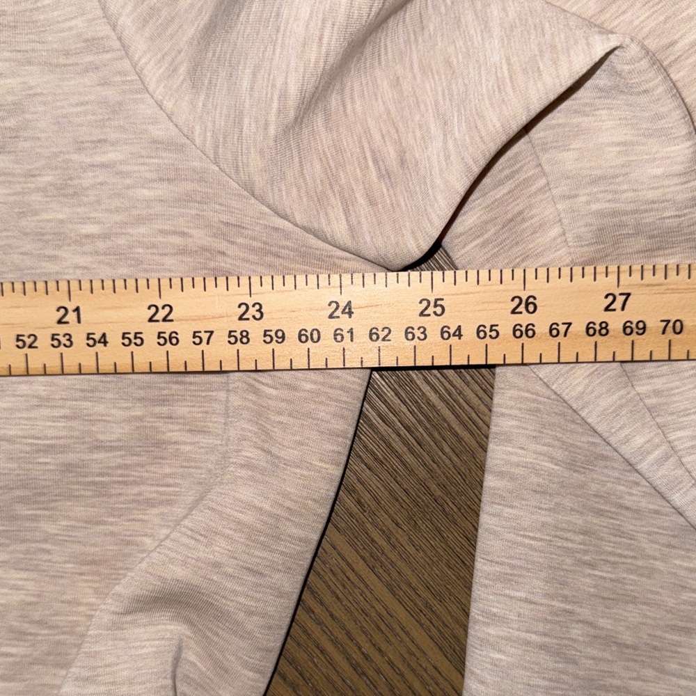 Chico's Weekends Light Taupe Zip-Front Drawstring Utility Jacket - Picture 10 of 12